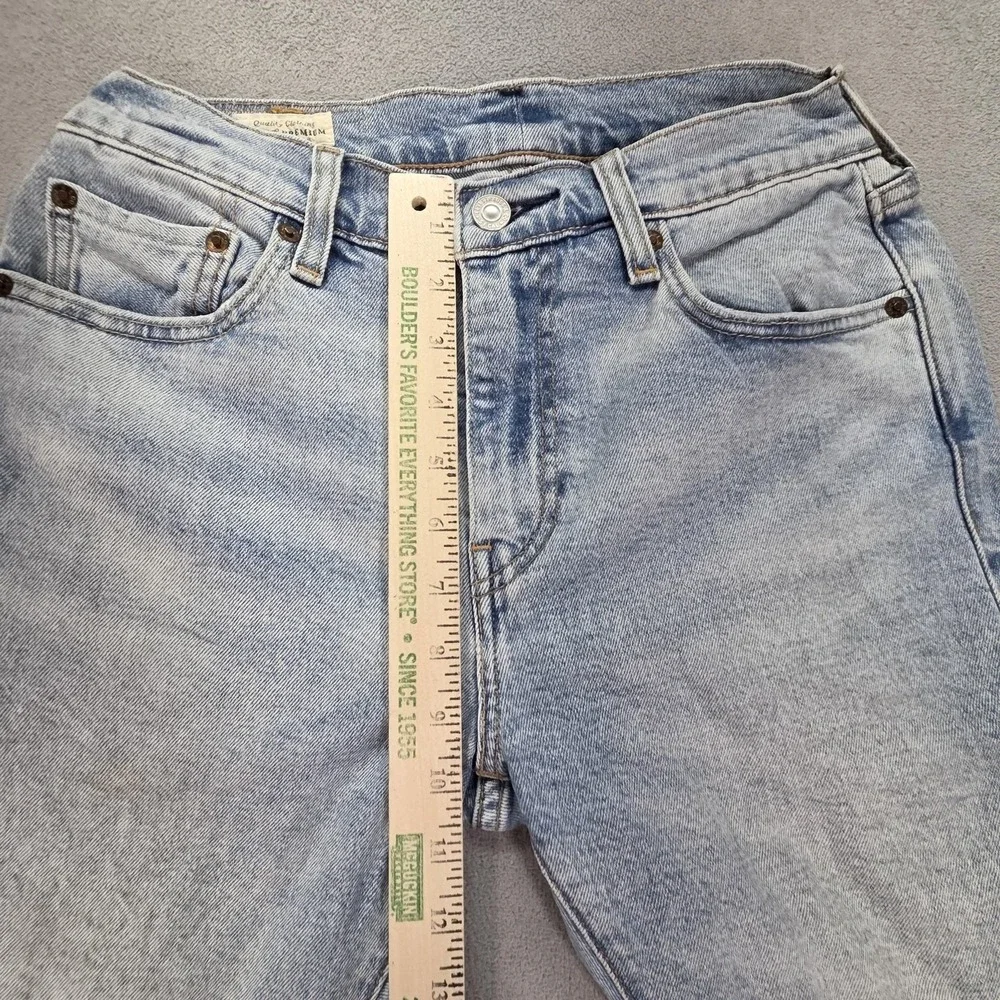Levis 512 Jeans‎ Mens Selvedge Blue Light Wash Slim Tapered Fits 26x27